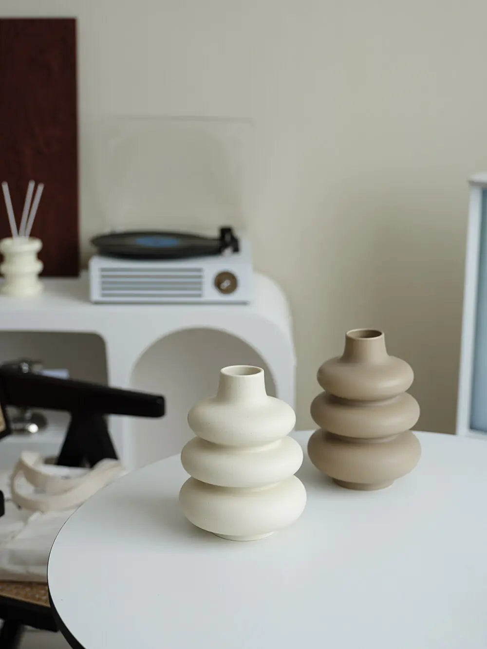 Larana Home™ Barrell Ceramic Vase