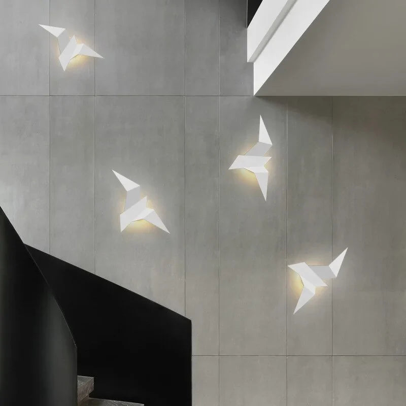 Larana Home™ Iron Bird Wall Lamp for Home Decor