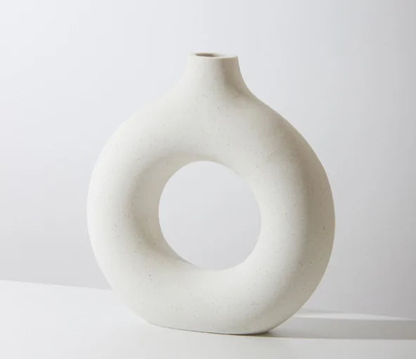 Larana Home™ Ceramic Donut Vase