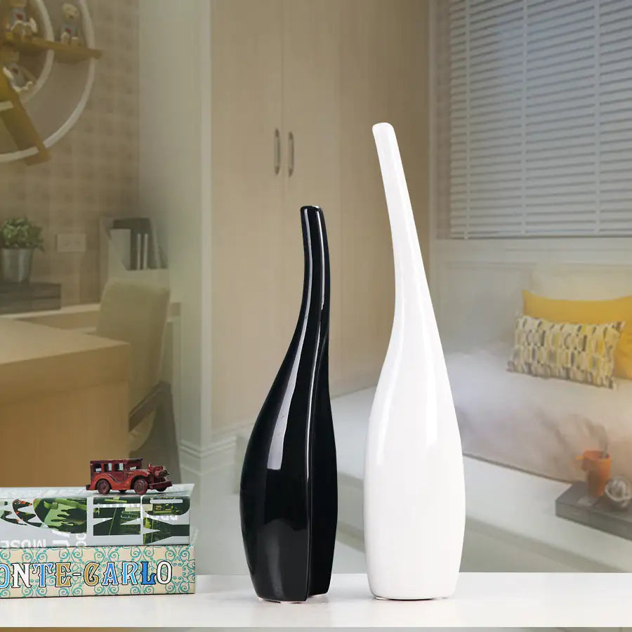 Larana Home™ Gold Plating Ceramic Vases
