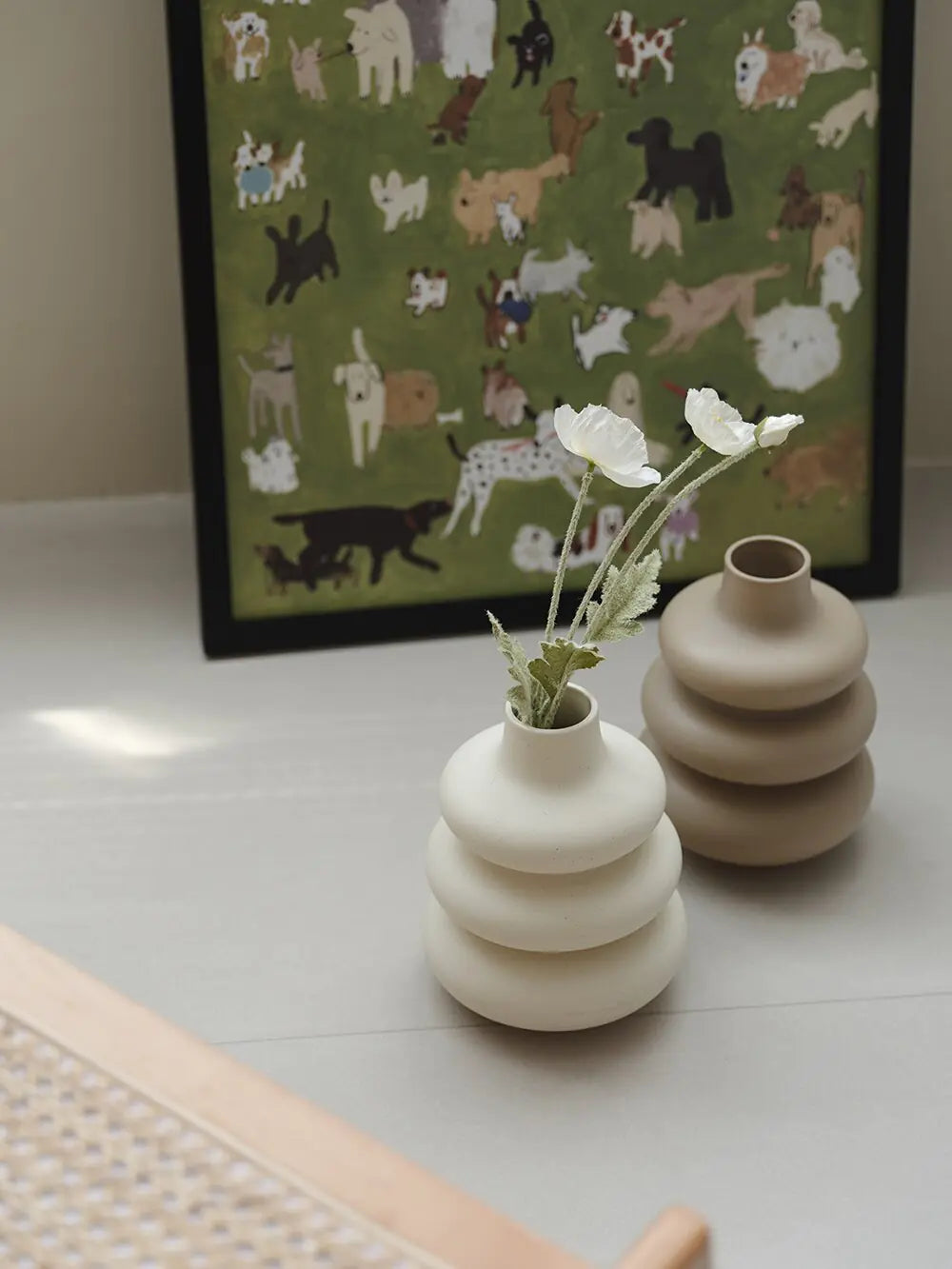 Larana Home™ Barrell Ceramic Vase
