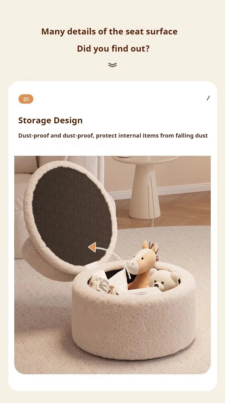Larana Home™ Wool Sofa with Storage