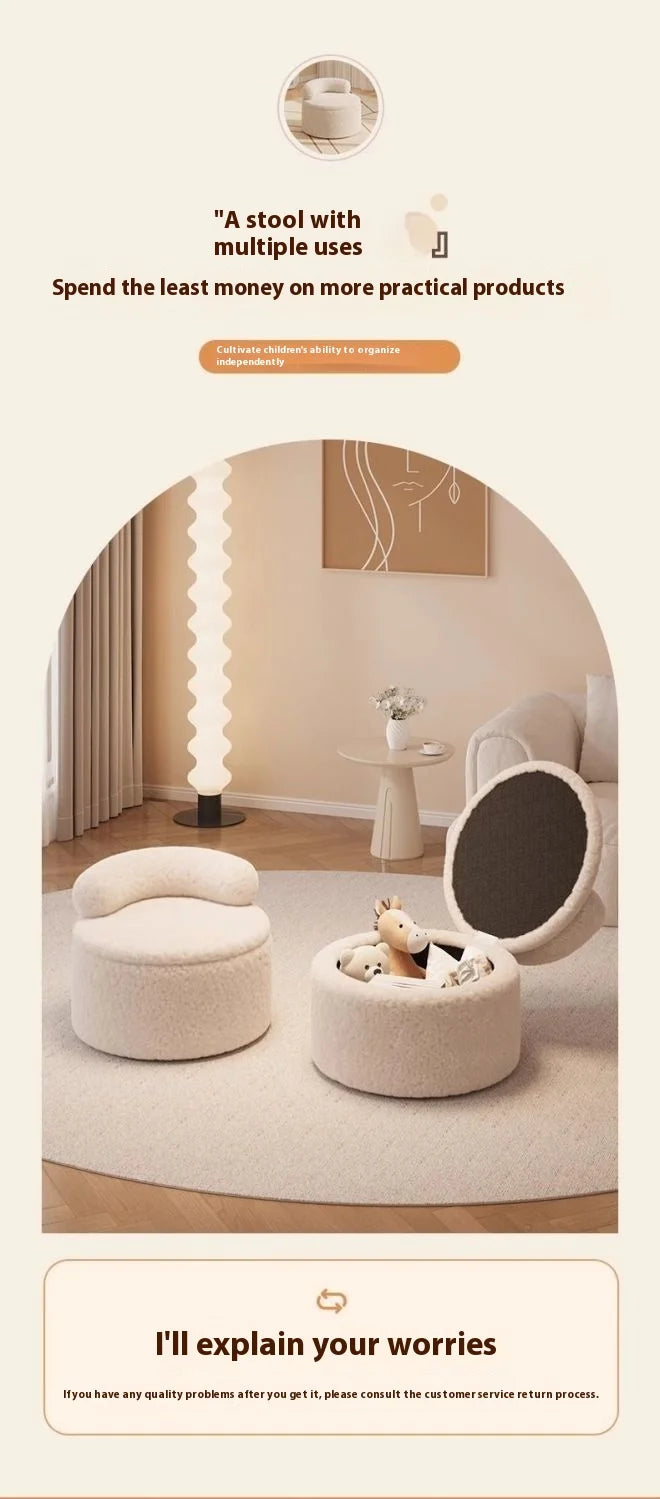 Larana Home™ Wool Sofa with Storage