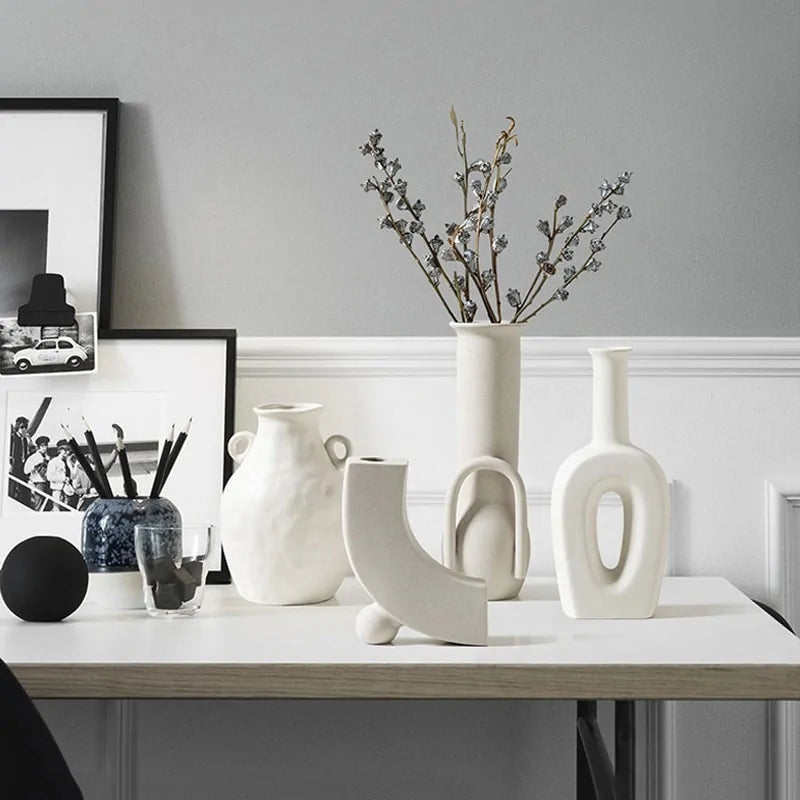 Larana Home™ Ceramic Vase Home Decoration Ornaments
