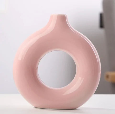 Larana Home™ Ceramic Donut Vase
