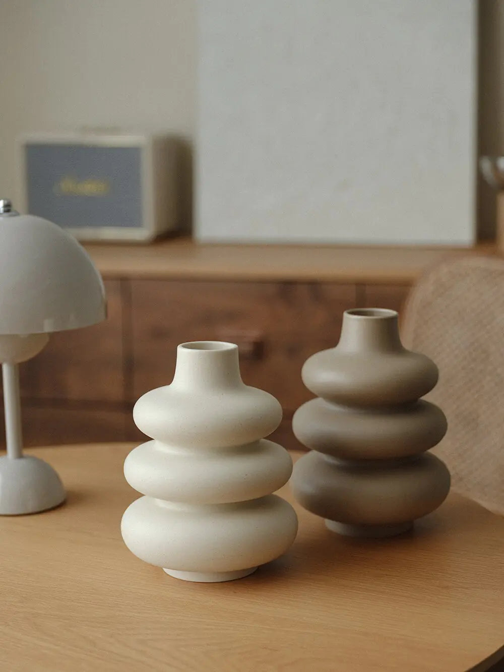 Larana Home™ Barrell Ceramic Vase