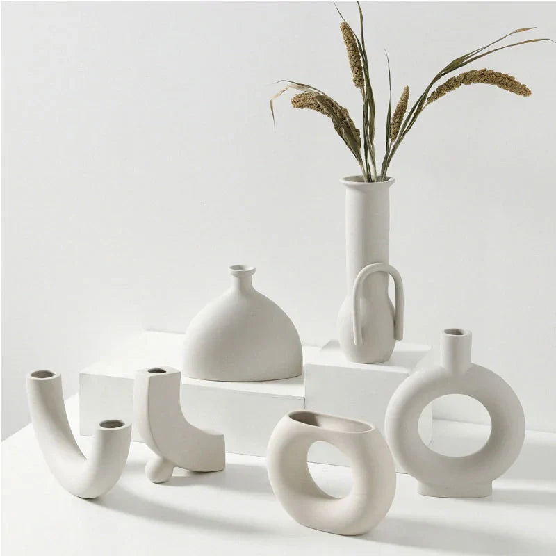 Larana Home™ Ceramic Vase Home Decoration Ornaments