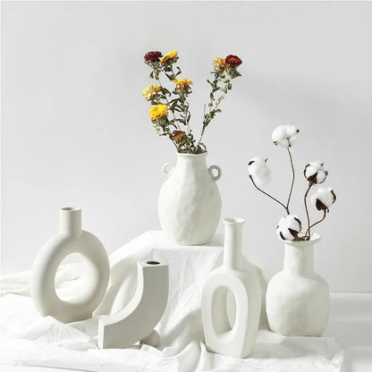 Larana Home™ Ceramic Vase Home Decoration Ornaments