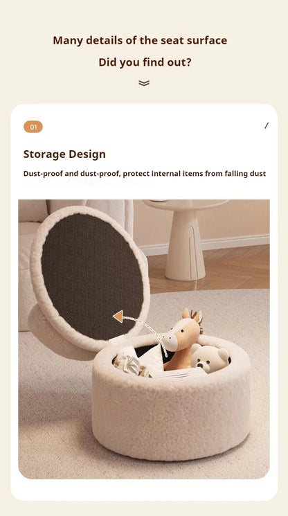 Larana Home™ Wool Sofa with Storage