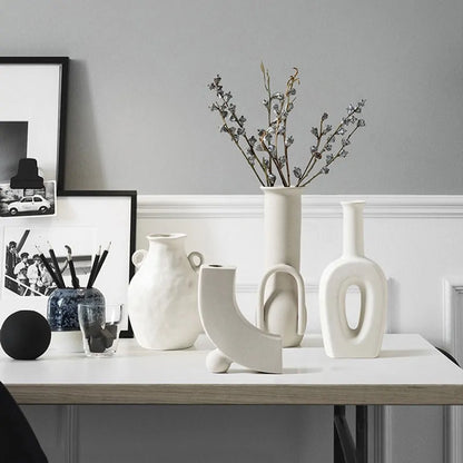 Larana Home™ Ceramic Vase Home Decoration Ornaments