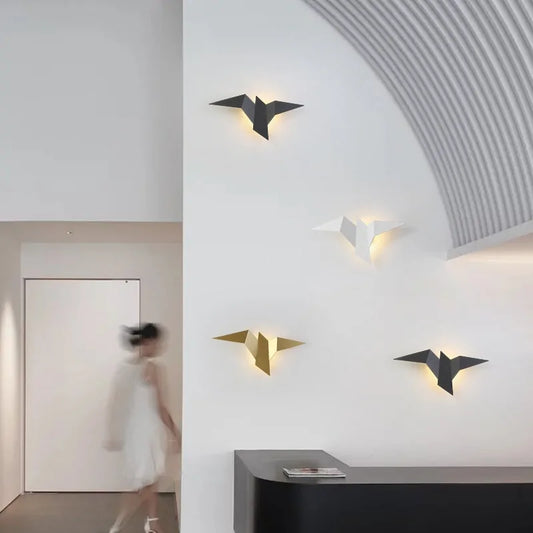 Larana Home™ Iron Bird Wall Lamp for Home Decor